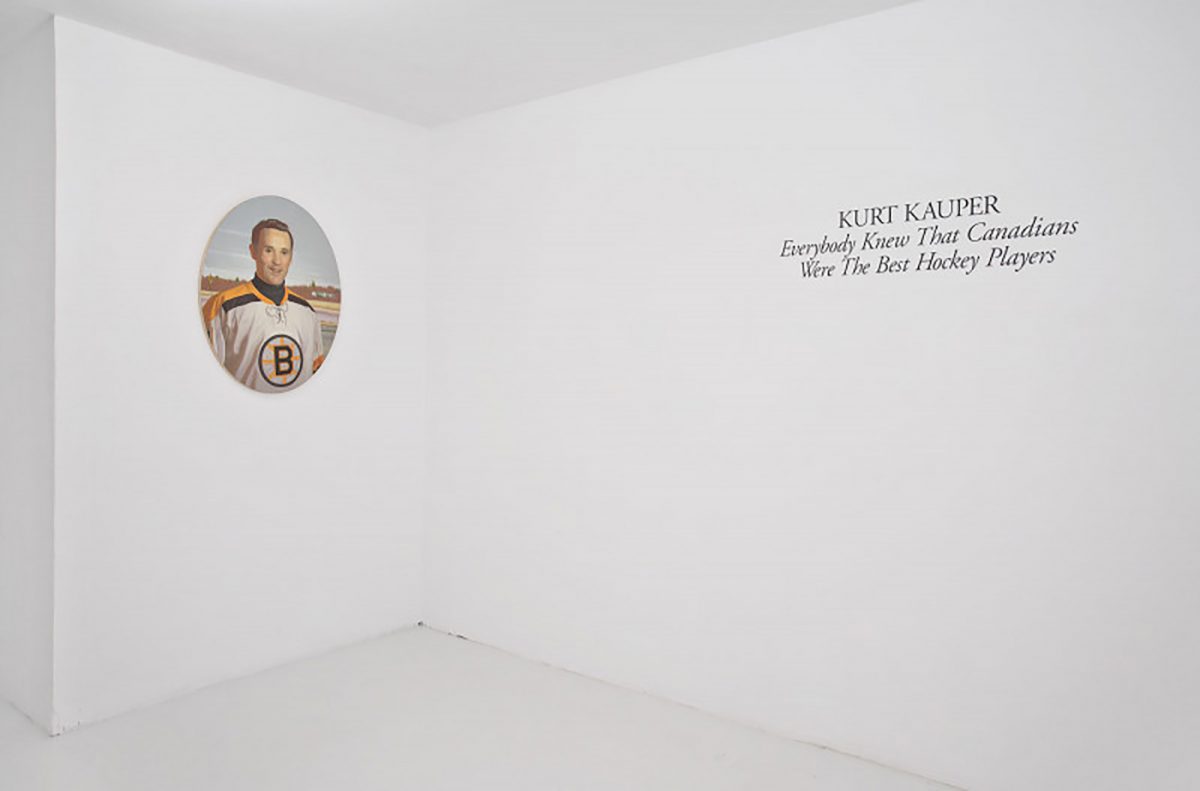 Everybody Knew That Canadians Were The Best Hockey Players – Deitch Projects, New York, NY – November 6, 2007–January 19, 2008