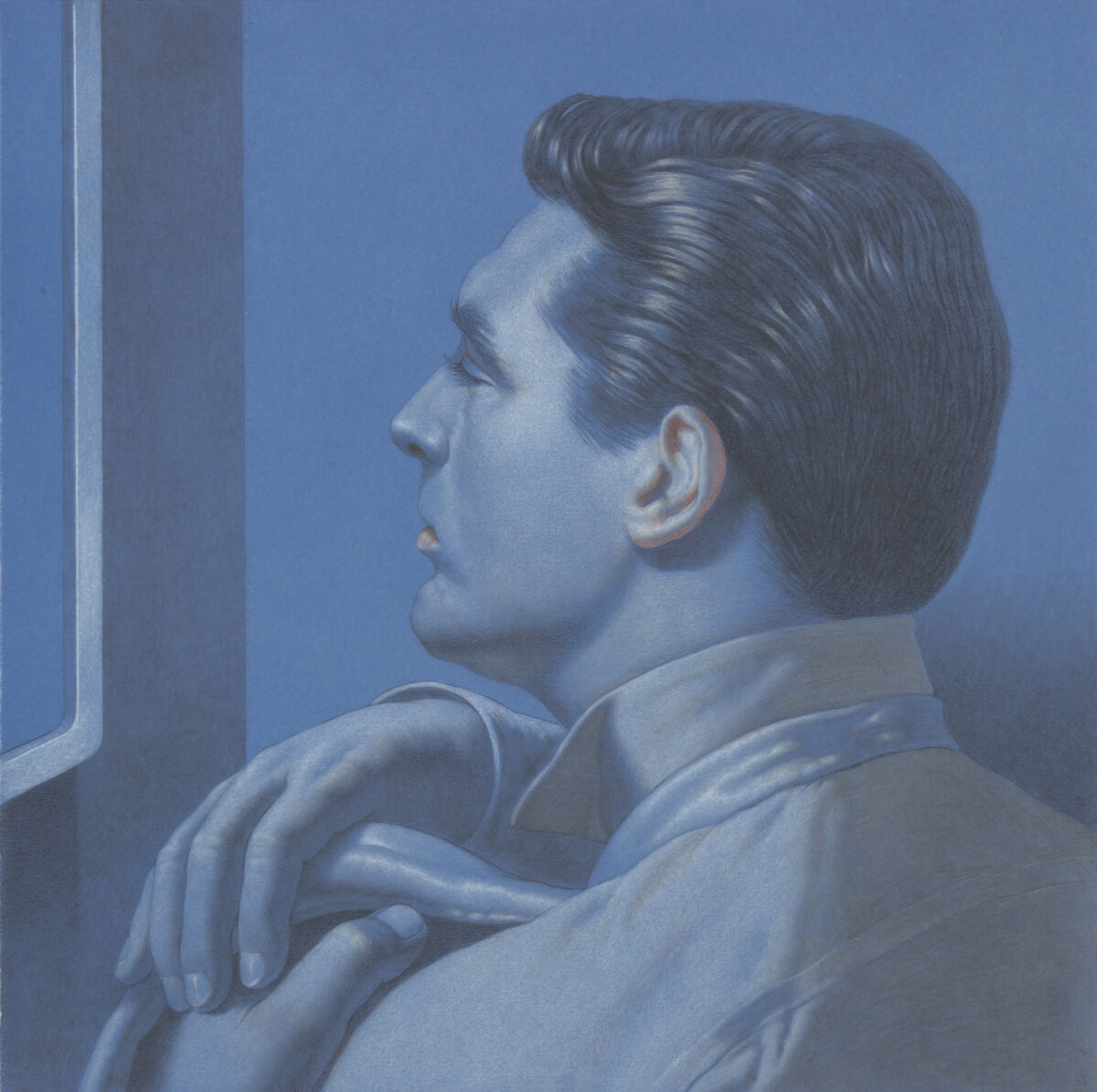 Kurt Kauper Study for “Watching Men #1: Cary Grant”